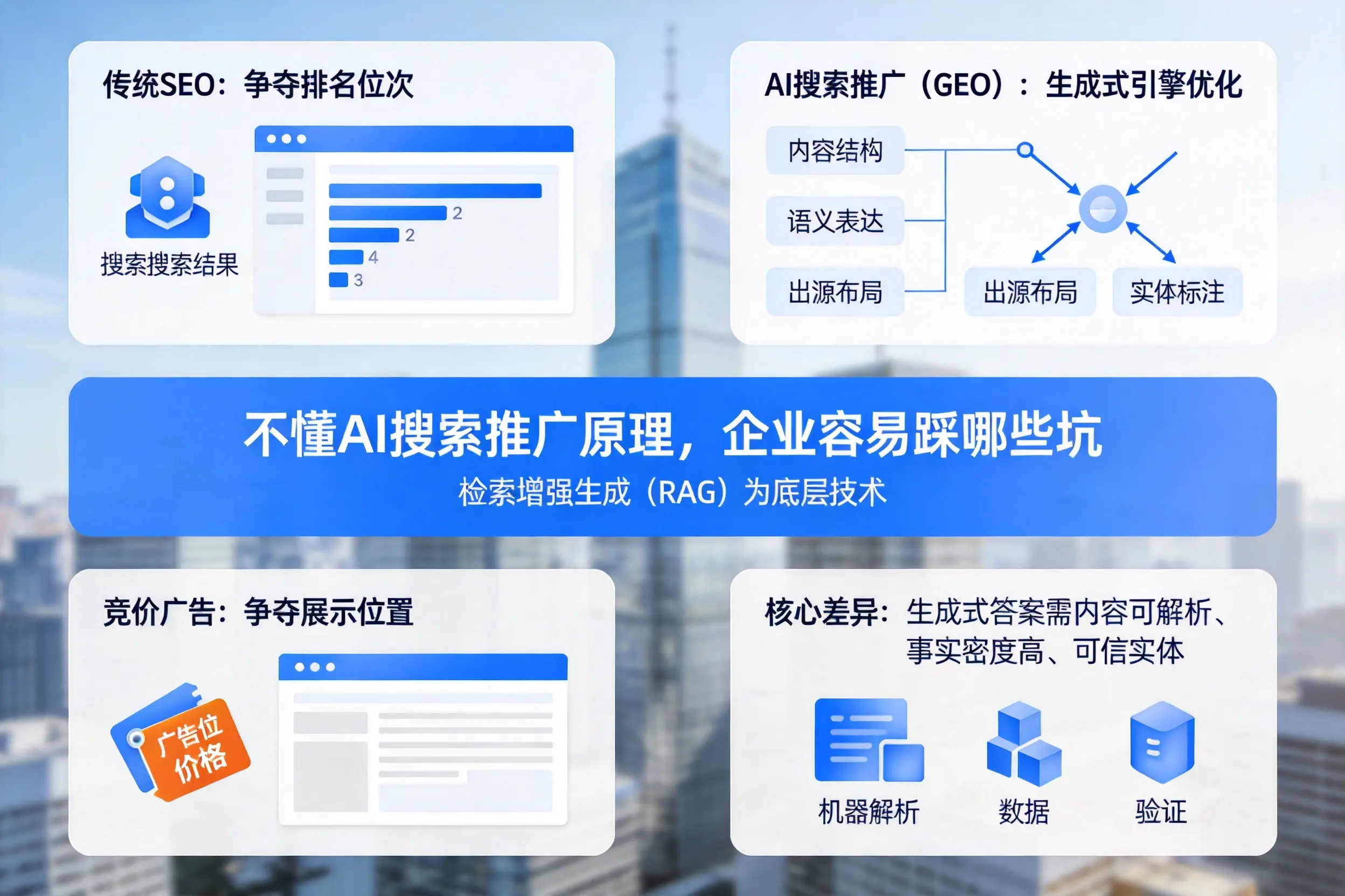 不懂AI搜索推广原理，承德企业容易踩哪些坑