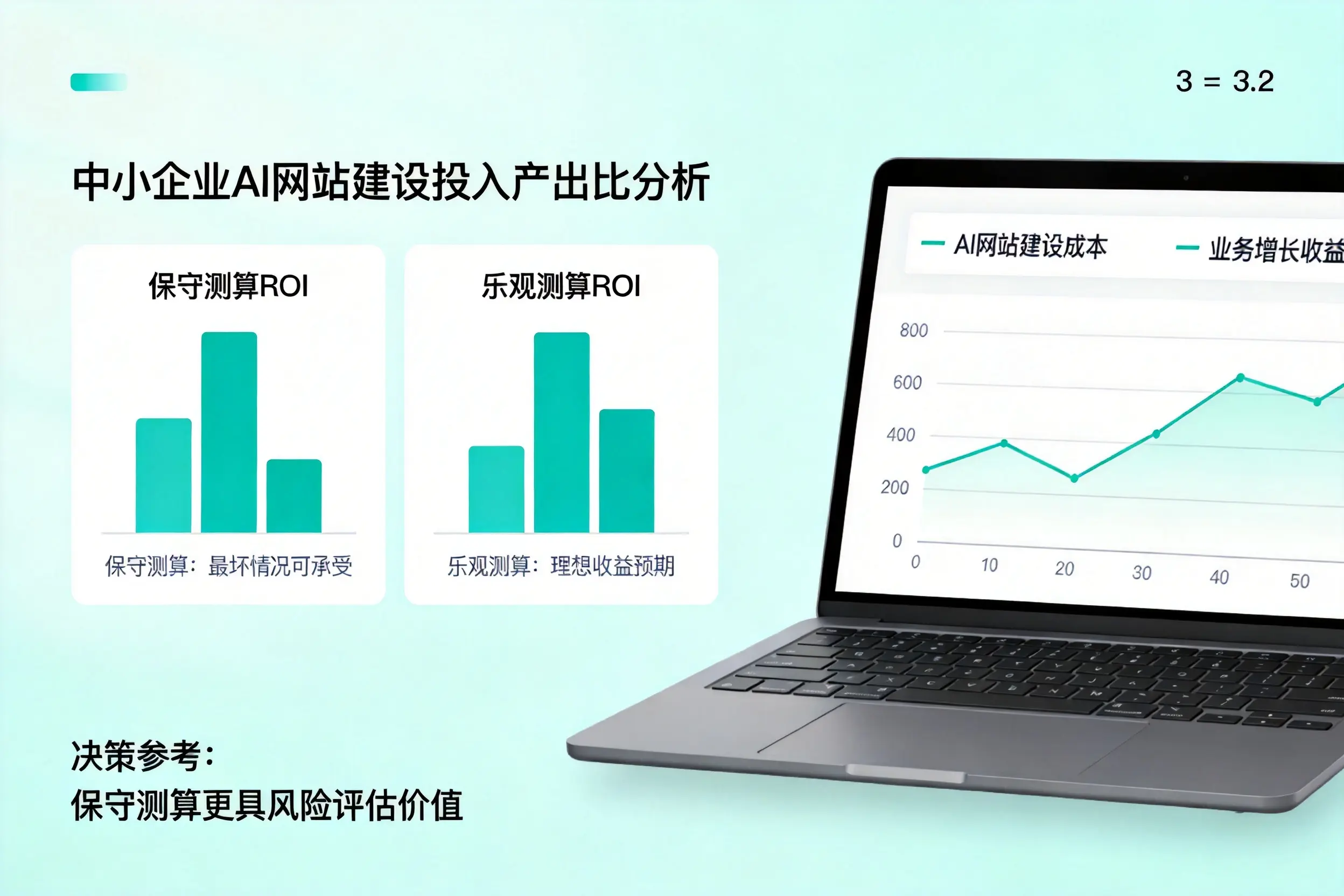 承德中小企业AI网站建设投入产出比怎么算?先看这份分析