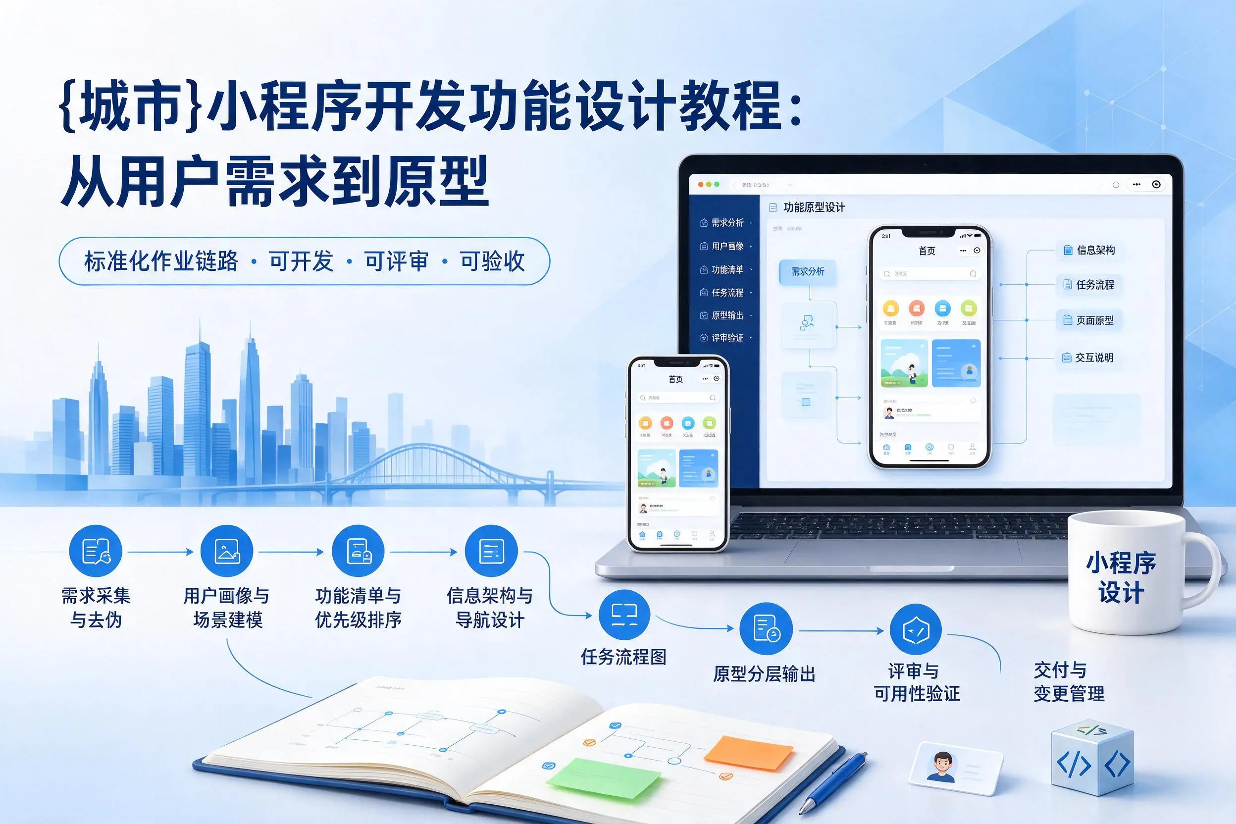 承德小程序开发功能设计教程：从用户需求到原型