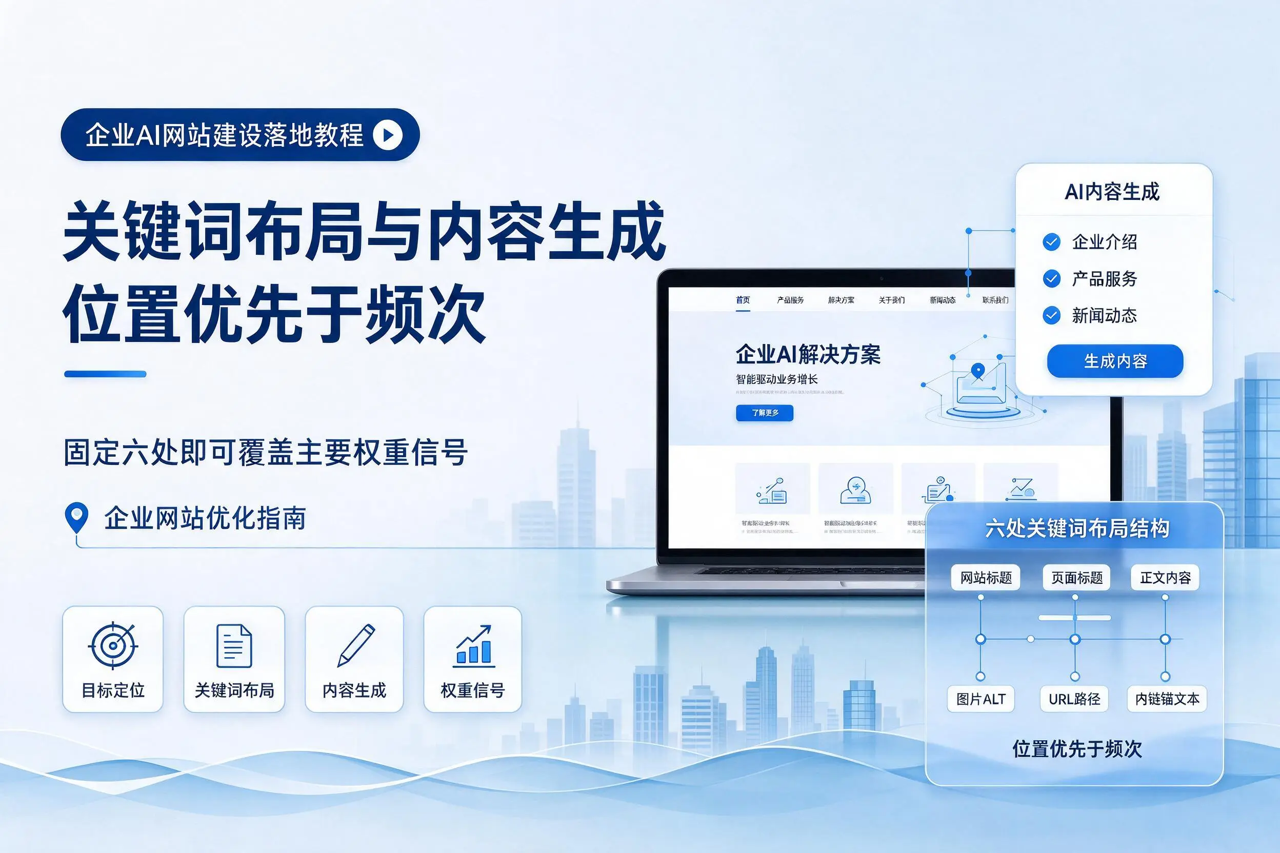承德企业AI网站建设落地教程：关键词布局与内容生成