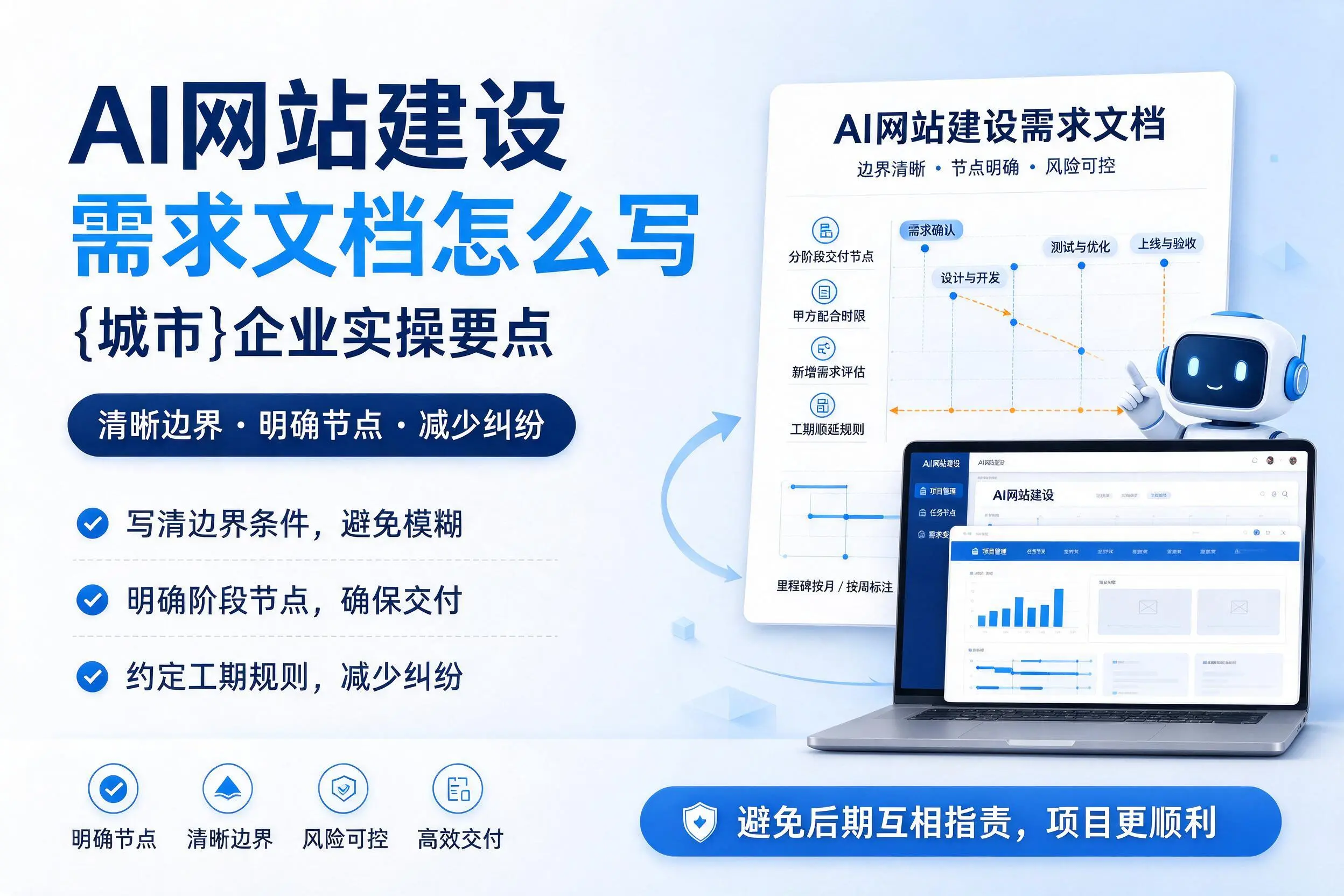 AI网站建设需求文档怎么写，承德企业实操要点